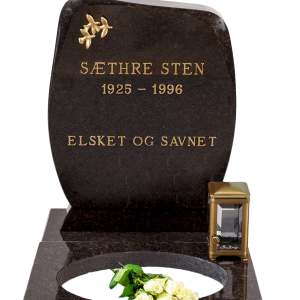 Nr. 1 Mørk granitt