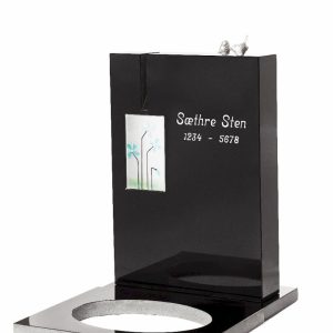 Nr. 61 Sort granitt